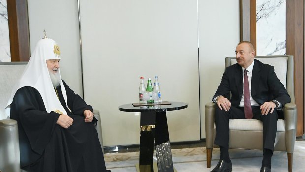 Patriarx Kirill İlham Əliyevi TƏBRİK ETDİ 