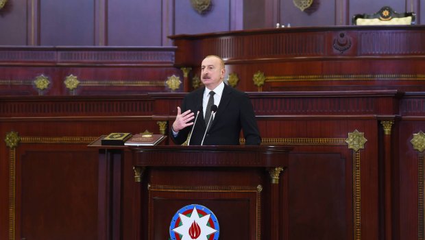 İlham Əliyev: “Azərbaycanın hərtərəfli inkişafı üçün əlimdən gələni əsirgəməyəcəyəm” - VİDEO
