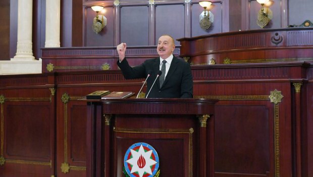 Prezident: “Bu gün Azərbaycan xalqı bir yumruq kimi birləşib” - VİDEO