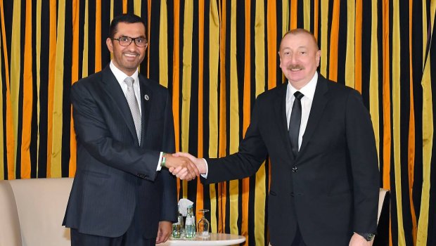 Prezident BƏƏ-nin sənaye və qabaqcıl texnologiyalar naziri ilə görüşüb - FOTO/VİDEO