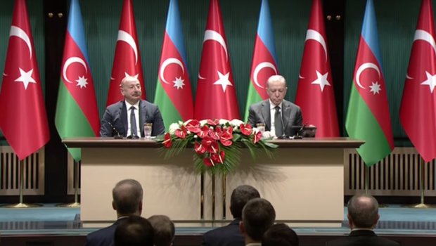 İlham Əliyev və Ərdoğanın birgə mətbuat konfransı – FOTO/VİDEO 