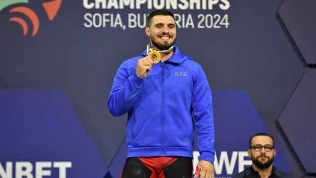 Azərbaycan idmançısı Avropa çempionu oldu - FOTO