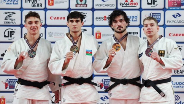 Cüdoçularımız Polşada iki medal QAZANDI