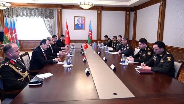 Zakir Həsənov Türkiyənin milli müdafiə nazirinin müavini ilə görüşdü – FOTO/VİDEO  