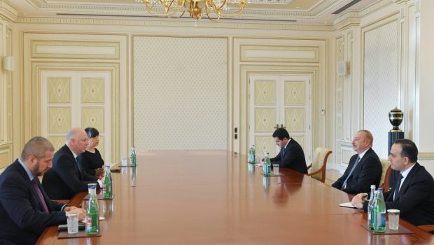 İlham Əliyev Bolqarıstan Xalq Məclisinin sədrini qəbul edib - VİDEO