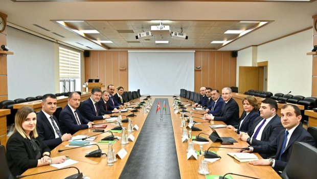 Azərbaycanla Türkiyə arasında bir sıra sahələrdə əməkdaşlıq MÜZAKİRƏ OLUNUB - FOTO