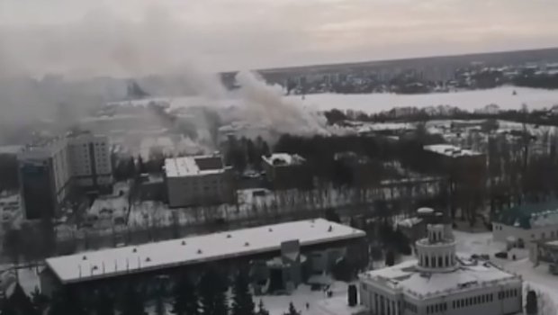 Rusiyada Ali Tank Komandanlığı Məktəbi yanır – VİDEO  