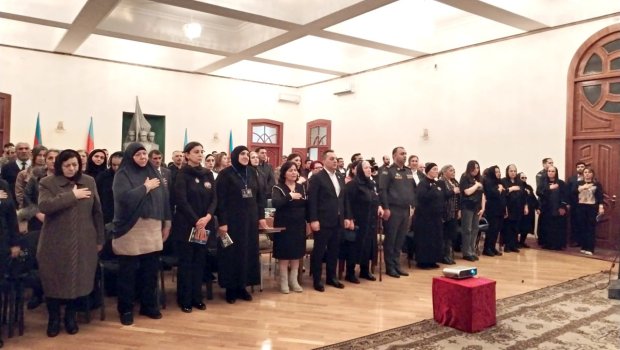 Şəhidlərin xatirəsi anıldı - FOTO/VİDEO