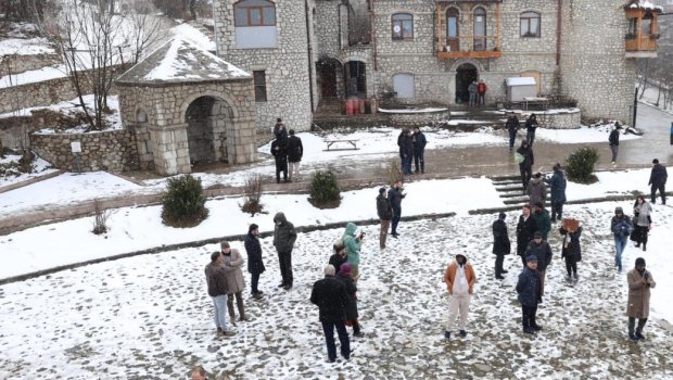 Beynəlxalq konfransın iştirakçıları Şuşa qalasında olublar - FOTO