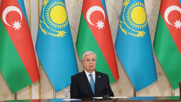 Tokayev: “Qazaxıstan xalqı Azərbaycanın tarixi qələbəsinə sevinib” - VİDEO