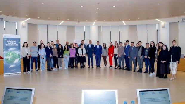 COP29-un işıqlandırılmasında iştirak edəcək jurnalistlər üçün ilk təlim keçirildi – FOTO  