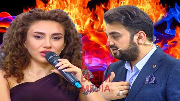 Mehin və aparıcı Zaur arasında qalmaqal - Efirdə mikrofonları söndürüldü - VİDEO