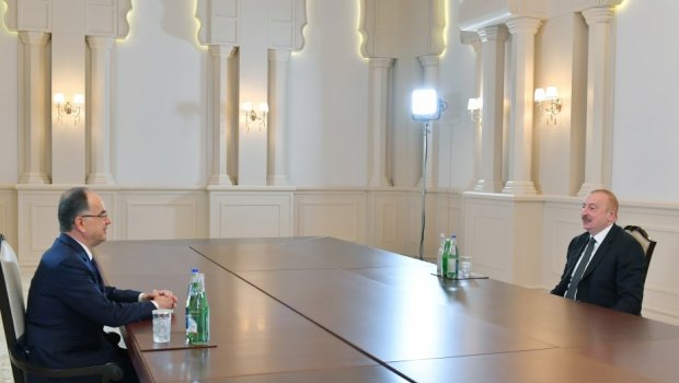 İlham Əliyev Bayram Beqay ilə görüşdü - FOTO/VİDEO