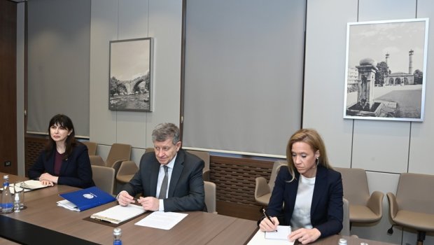 Ceyhun Bayramov BMT Baş katibinin müavinini regionda mövcud vəziyyət barədə MƏLUMATLANDIRDI - FOTO