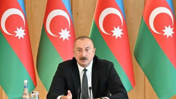 İlham Əliyev: Sülh müqaviləsinin mətni üzərində danışıqlar aparılır