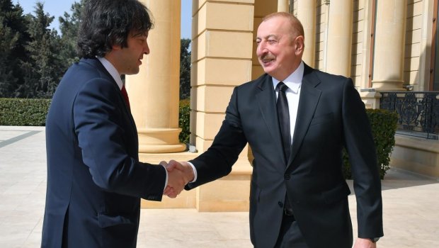 Azərbaycan Prezidenti və Gürcüstan Baş nazirinin təkbətək görüşü keçirilib