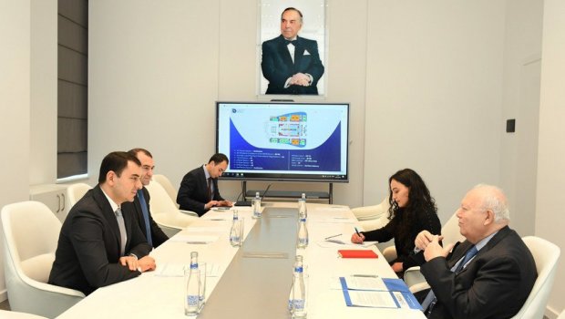 Mədəniyyət naziri BMT-nin Sivilizasiyalar Alyansının ali nümayəndəsi ilə görüşüb