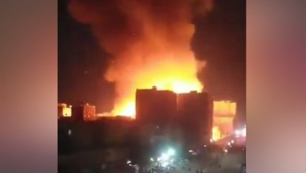 Ərəb dünyasının ən qədim kinostudiyası yanaraq kül oldu - ANBAAN VİDEO 