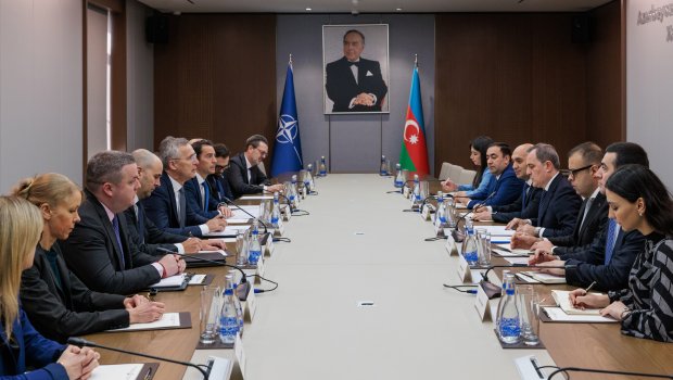 Ceyhun Bayramov sülh gündəliyini Stoltenberqin diqqətinə çatdırdı – FOTO  