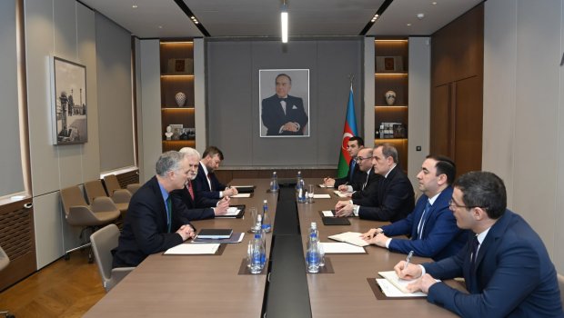 Ceyhun Bayramov Lui Bono ilə normallaşma prosesinin bir sıra aspektlərindən DANIŞDI – FOTO  