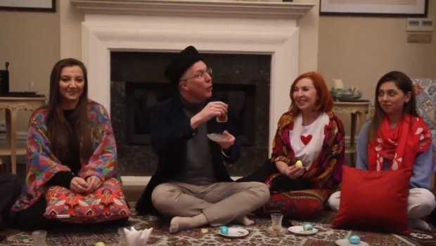 Britaniya səfirindən diqqətçəkən Novruz paylaşımı - VİDEO