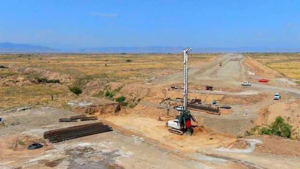 Ağdam-Füzuli avtomobil yolunun inşası bu il tamamlanacaq