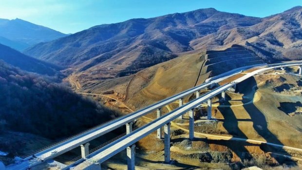 Şuşaya çəkilən yeni avtomobil yolu bu il istifadəyə veriləcək - FOTO