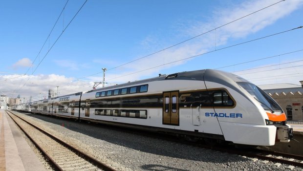 Dəmir yolu ilə sərnişin daşınması 30 %-dən çox artıb