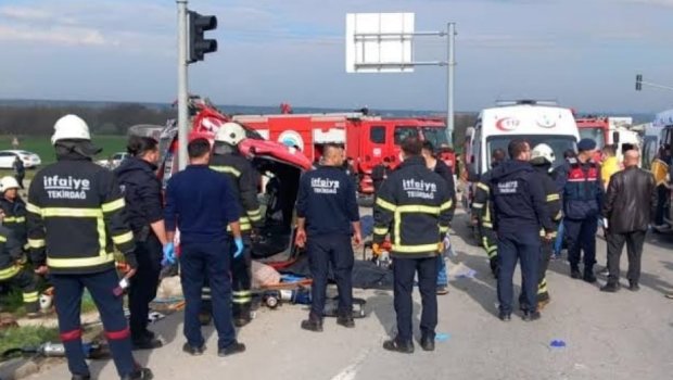 Türkiyədə dəhşətli QƏZA – 5 nəfər ÖLDÜ – VİDEO 