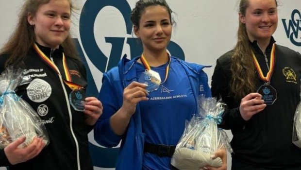 Daha bir idmançımız beynəlxalq turnirdə qızıl medal qazandı