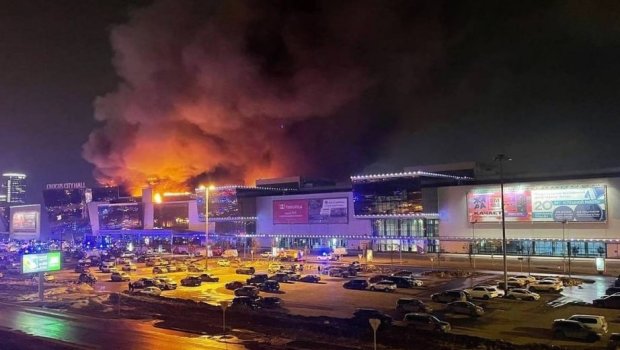 Rusiya XİN Moskvada baş verən hadisəni qanlı terror aktı adlandırıb - VİDEO