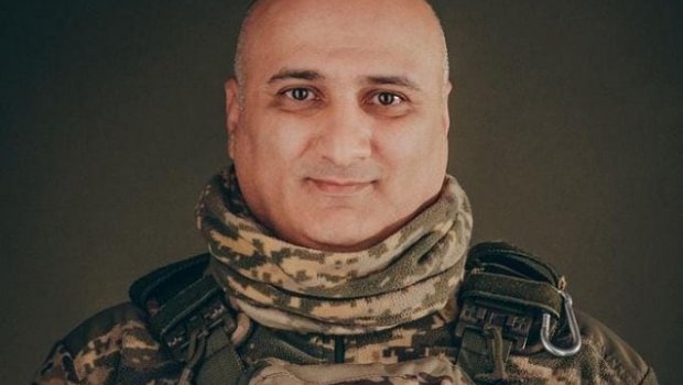 Ukraynada daha bir azərbaycanlı hərbçi öldü - FOTO