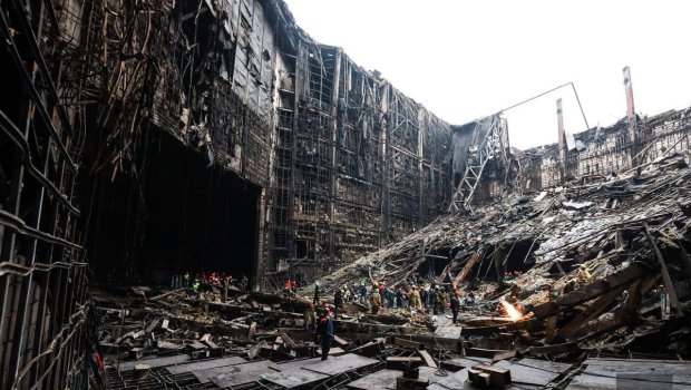 “Crocus City Hall”dakı faciənin törədildiyi yerdə istintaq araşdırması YEKUNLAŞIB