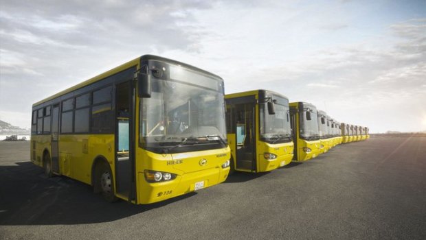 Bakıda yeni elektrik avtobusu istifadəyə verildi – FOTO 