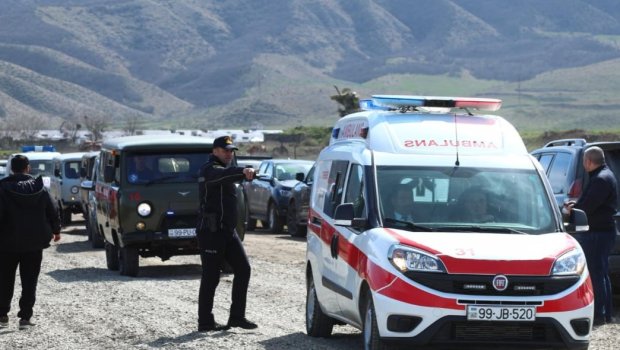 Xocalıda qalıqları aşkarlanan 7 nəfərin dəfn mərasimi keçirilir - FOTO