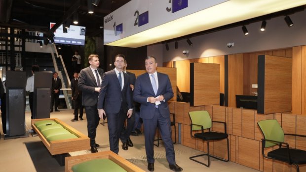 Rumıniyanın energetika nazirinin rəhbərlik etdiyi nümayəndə heyəti DOST Mərkəzində olub - FOTO/VİDEO