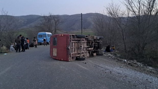 Xocavənddəki qəzada xəsarət alanlar Bərdə rayon Mərkəzi Xəstəxanasına yerləşdirilib - FOTO