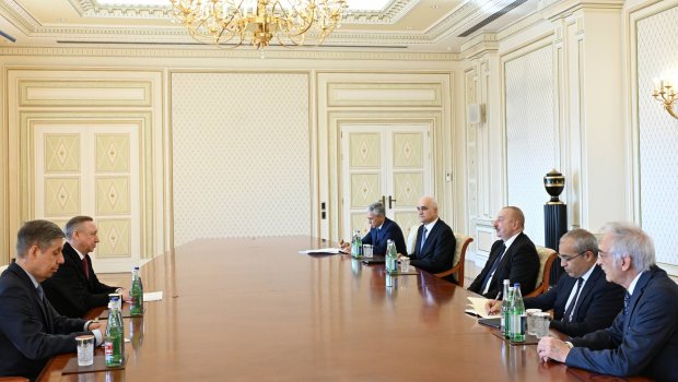 İlham Əliyev Aleksandr Beqlovu qəbul etdi - FOTO/VİDEO