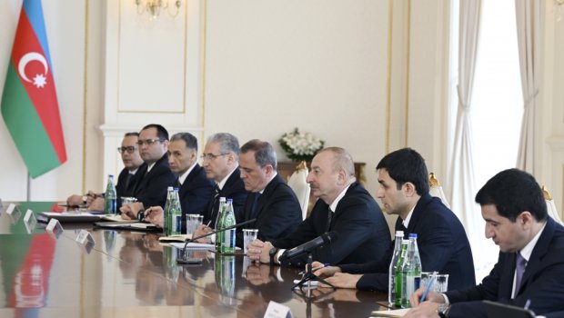 Azərbaycan və Konqo prezidentlərinin geniş tərkibdə görüşü olub - FOTO/VİDEO