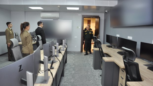 FHN-in Kibertəhlükəsizlik əməliyyatları və Rabitə mərkəzinin açılışı olub - FOTO/VİDEO