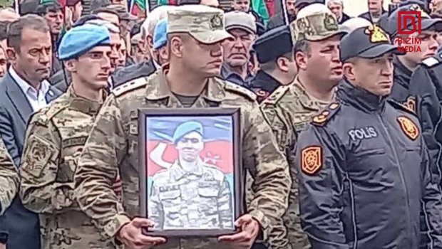 Təlimdə həlak olan hərbçimiz dəfn olundu – FOTO/VİDEO