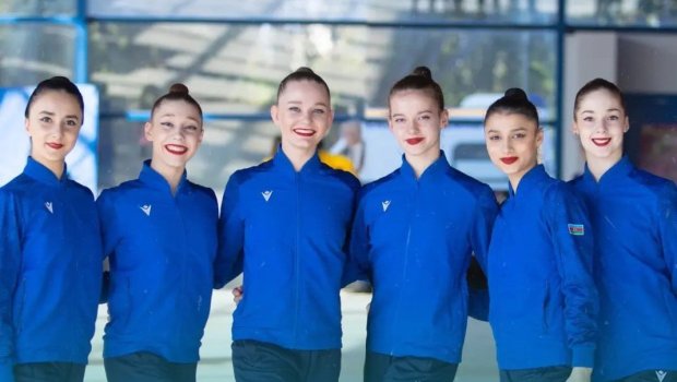 Bədii gimnastlarımız Estoniyada 4 qızıl medal QAZANDI 