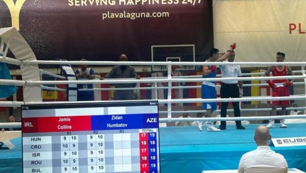 Boksçumuz Avropa birinciliyində 1/4 FİNALINDA