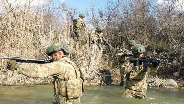 Azərbaycanla Özbəkistan komanda-qərargah təlimi KEÇİRƏCƏK - FOTO 