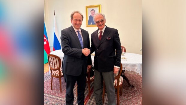 Almaniya səfiri Azərbaycan-Ermənistan nizamlanması barədə məlumatlandırıldı – FOTO 