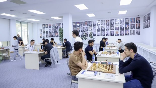 Kişi şahmatçıların Azərbaycan çempionatına start verildi - FOTO