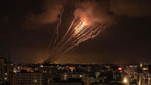 İsraildə sakinlərə sığınacaqları tərk etməyə İCAZƏ VERİLDİ - FOTO/VİDEO