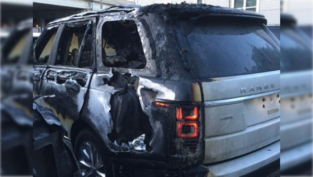 Lənkəranda “Range Rover” YANDI 