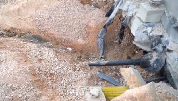 İranın hücumu nəticəsində zərər görən İsrail bazasının VİDEOSU