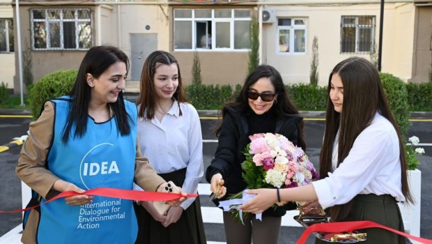 Leyla Əliyevanın iştirakı ilə növbəti abad həyətlər sakinlərin istifadəsinə verilib - FOTO